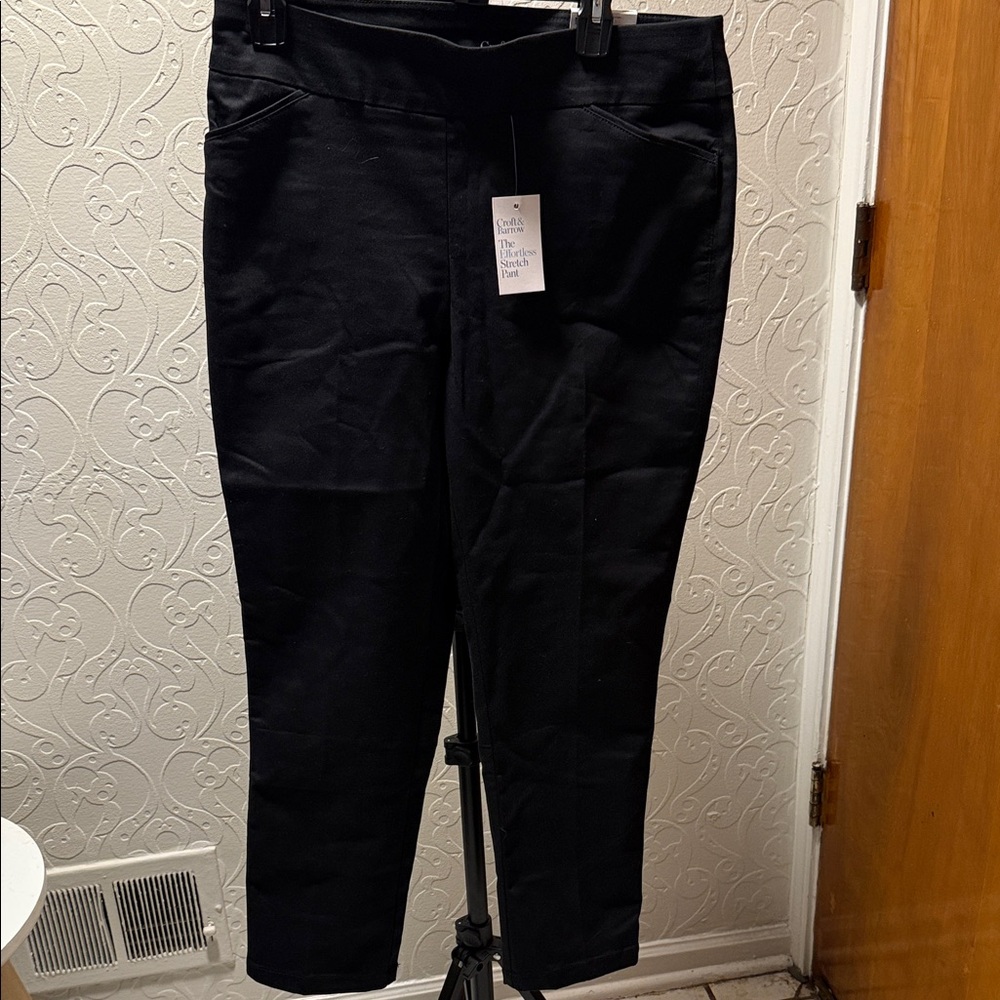 Croft & Barrow Black Pants